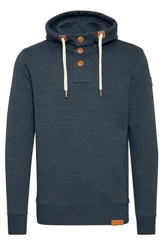 !Solid TripStrip Herren Kapuzenpullover - Fleece-Innenseite für extra Komfort - Kapuzenpullover für Herren, mit kuschelweichem Fleece-Innenfutter und nachhaltiger Baumwolle, perfekt für lässige Looks und jeden Anlass.
