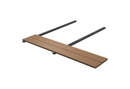 vidaXL Terrassendielen WPC Set 24 Stück, 15x400 cm - Modernes WPC-Terrassendielen-Set in anthrazit, ideal für stilvolle Terrassen und Patios. Das stabile Material sorgt für eine ansprechende Optik und einfache Pflege. Perfekt für kreative Layouts und temporäre Anwendungen.