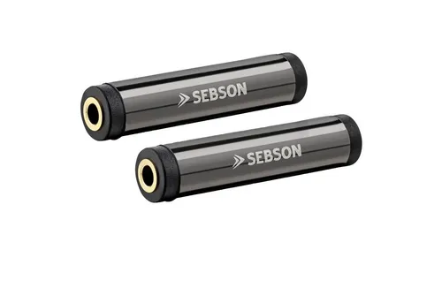 SEBSON 2x Klinken Kupplung 3,5mm Stereo, weiblich/weiblich von SEBSON