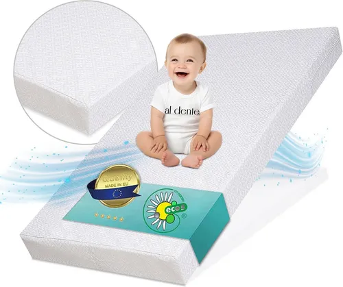 Kindermatratze Kindermatratze – Premium, Sicher, Atmungsaktiv & Allergikerfreundlich, Best for Kids, 10 cm hoch