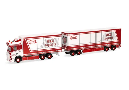 HERPA Lkw Modell 1:87 Scania CS20 ND Schwedenkombi Daniel Karlsson H0 317535