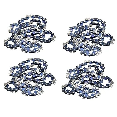 4X Sägekette 3/8