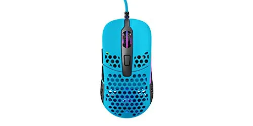 CHERRY Maus XTRFY M42 - Symmetrische Gaming-Maus mit 16000 dpi, RGB-Beleuchtung und anpassbarer Größe für Rechtshänder
