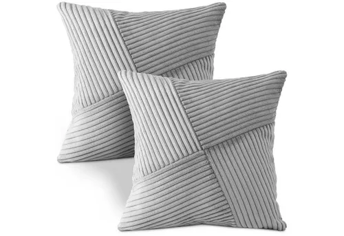 Amilian Kissenbezüge - 2er Set Kissenhüllen - Kissenbezug - Zierkissenbezüge, (2 Stück), 40x40 cm, Kissenhülle für Sofakissen, Dekokissen, Zierkissen, Kissen