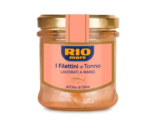 Rio Mare Filetti di Tonno all'Olio di Oliva,Thunfischfilets in Olivenöl,130g