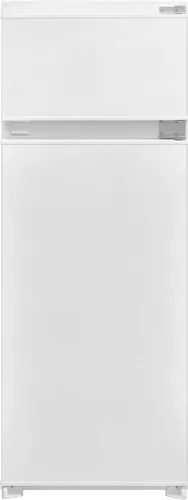 Sharp SJ-TE210T0XS-EU - Einbau-Kühlgefrierkombination mit Schlepptür-Technik - Kühlschrank mit 243 l Nettoinhalt, 4-Sterne-Gefrierfach und energieeffizienter mechanischer Steuerung. Ideal für platzsparende Einbauten in modernen Küchen.