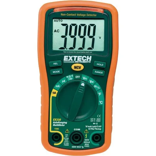 Extech EX330 Hand-Multimeter digital CAT III 600V