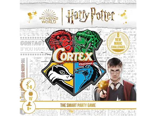 Zygomatic Cortex Challenge Harry Potter - Partyspiel für 2-6 Spieler, herausfordernde Aufgaben aus dem Harry-Potter-Universum, ab 8 Jahren, 15 Minuten Spielzeit