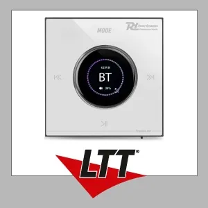 Power Dynamics Powerline B50W Wand-Audioverstärker BT/LCD Weiß