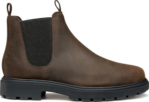 Geox MAN U SPHERICA EC7 Ankle Boots Coffee 41 EU - Stylische Ankle Boots aus atmungsaktivem Material, ideal für den täglichen Gebrauch und optimalen Komfort.