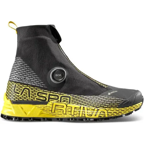 LA SPORTIVA Cyklon Cross Gtx - Technischer Mountain Running-Schuh - Laufschuhe mit integrierter wasserabweisender Gamasche und BOA Fit Schnürsystem, ideal für Wintertraining und Offroad-Wettkämpfe.