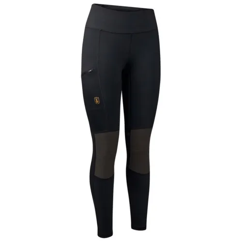 Deerhunter Lady Reinforced Tights Black - Sonstige Hosen, verstärkte Strumpfhose für Damen in Schwarz, ideal für Outdoor-Aktivitäten und hohen Tragekomfort.