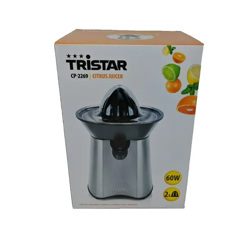 Tristar CP-2269 Zitruspresse | 60 W Motor | 2 Presskegel | Leicht zu reinigen