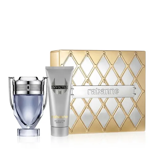 Paco Rabanne Invictus Geschenkset: Edt Spray 100ml & Shower Gel 100ml - Parfüm-Geschenkset mit dem beliebten Invictus Duft und einem erfrischenden Duschgel – das perfekte Geschenk für jeden Anlass.