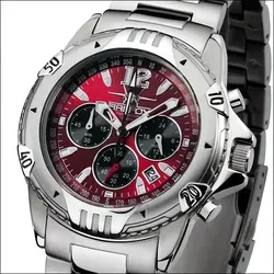 FIREFOX Chronograph Airfighter in rot von Firefox