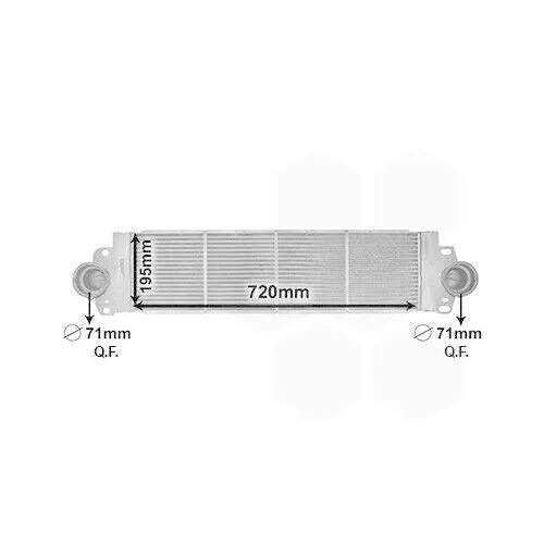 Van Wezel Ladeluftkühler 58004233 von Van Wezel