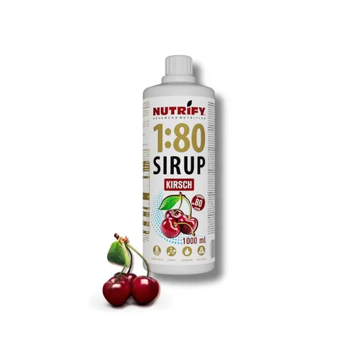 NUTRIFY Vital Drink 1:80 Sirup 1L – Kirsche