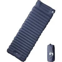 vidaXL Selbstaufblasende Isomatte mit Kissen Grau - Isomatten für Outdoor-Aktivitäten, langlebig, wasserfest und in nur 90-120 Sekunden selbstaufblasbar. Integriertes Kissen für zusätzlichen Komfort und ideal für Reisen, Camping oder Wanderungen.
