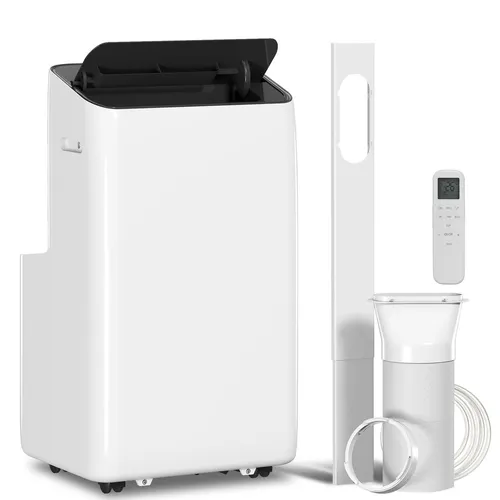 Mobiles Klimagerät 12000 BTU 6-in-1 Inverter für Räume bis 35㎡ - Energieeffiziente mobile Klimaanlage mit Fernbedienung und leisem Betrieb. Ideal für angenehme Raumtemperaturen und flexible Nutzung durch Rollen.