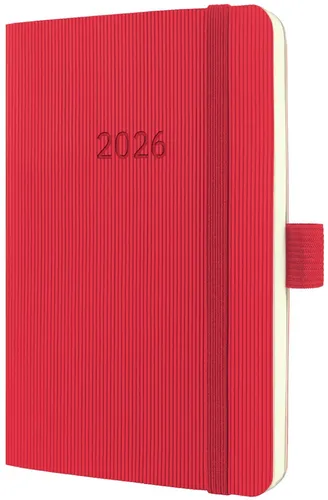 sigel Taschenkalender Conceptum 2026 ca. DIN A6 rot von SIGEL
