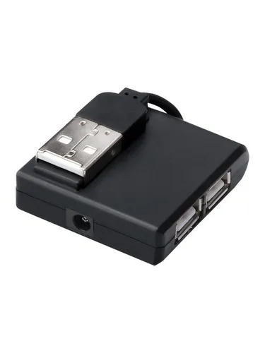 MicroConnect Connect - hub - 4 ports USB-Hubs - 4 - Schwarz