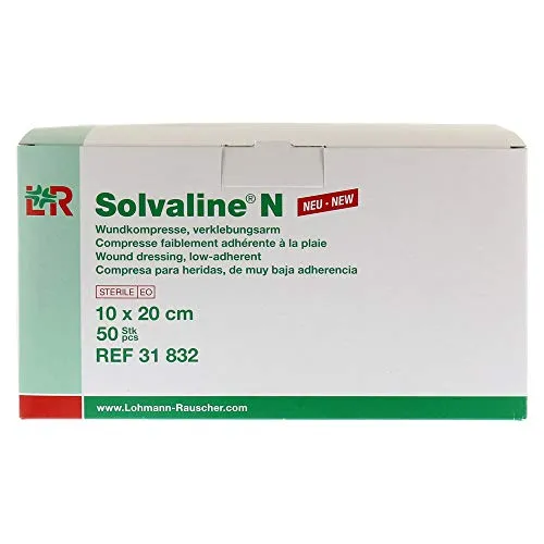Solvaline N Kompressen 10x20 cm Steril
