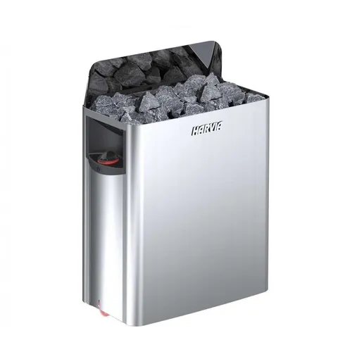 HARVIA Saunaofen The Wall SW90 9.0kW - Saunaofen mit integrierter Steuerung, kompakte Maße und ideal für kleine Saunen, benötigt nur 48x29cm Standfläche.