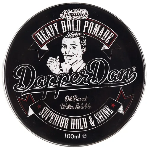 Dapper Dan Heavy Hold Pomade 100ml starke Fixierung Glanz parabenfrei