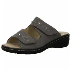 Hickersberger Damen Pantoletten Sandalen Milano Hallux - Clogs für Damen, aus hochwertigem Glattleder, ideal für bequemes Tragen im Alltag und perfekt für Hallux-Füße.