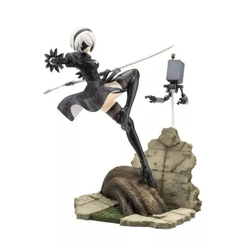 KOTOBUKIYA Artfx J Nier: Automata Ver1.1a 2B Figur - Actionfigur 1/8 im offiziellen Design, perfekt für Sammler und Fans von Nier: Automata.