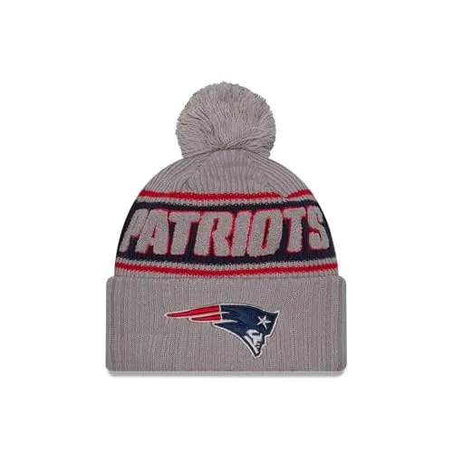 New Era New England Patriots NFL 2024 Sideline Bommelmütze von New Era