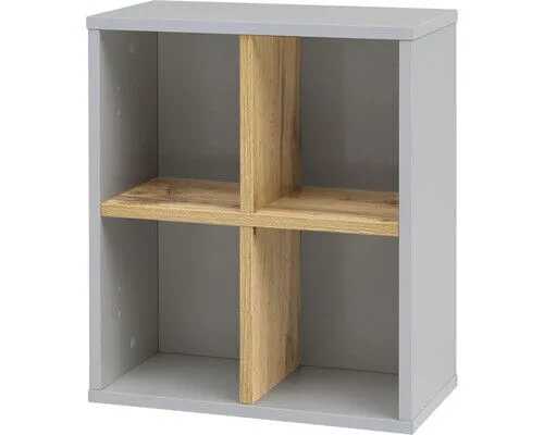 Wandregal Möbelpartner Padua 40.5x48.3x20.5 cm in grau von Möbelpartner