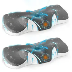 IDEAD Ergonomisches Nackenkissen aus Memory Foam - Das IDEAD Nackenkissen aus Memory Foam sorgt für individuellen Schlafkomfort und passt sich ideal an Kopf und Nacken an. Mit abnehmbarem Bezug für angenehme Nächte und ideal für alle Schlafpositionen. Perfekt für entspannte Nächte!