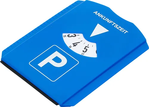 BGS-80721 Parkscheibe, mit Eiskratzer / Gummilippe in blau von BGS technic