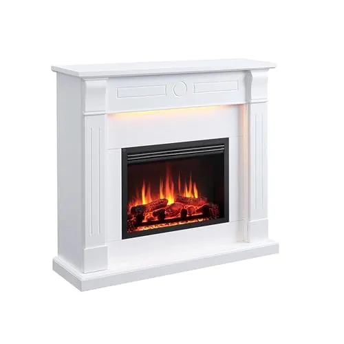 RICHEN Hikaru Elektrokamin in weiß von Balderia
