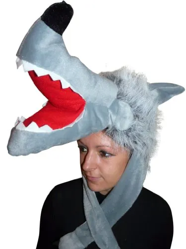 Ikumaal Wolf-Mütze als Kostüm, F73, für Erwachsen-e Männer Frau-en, Wolfs-Rudel Wölfe Kostüm-e Fasching Karneval Fasnacht Faschingskostüm-e Karnevalskostüm-e