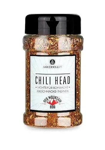 Ankerkraut Chili Head, extrem scharfe Chilimischung, 140 g im Streuer