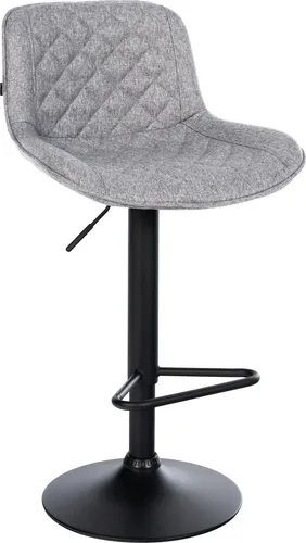 Deluke Barhocker Grau, Höhenverstellbar und Drehbar