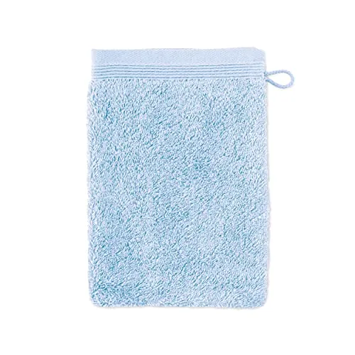 möve Superwuschel Waschhandschuh 20 x 15 cm aus 100% Baumwolle, aquamarine