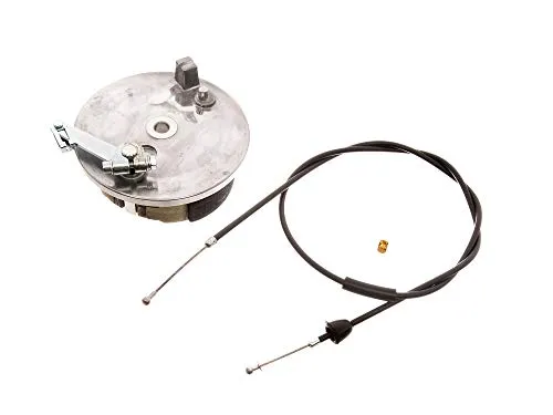 Bremsschild vorn, Umbausatz auf außenliegenden Bremshebel, EBC - für Simson KR51 Schwalbe, Star, Sperber, Habicht