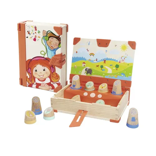 Eichhorn LiLUMi - Aktives Hörbuch mit 108 Kurzgeschichten, fördert Kreativität und Fantasie für Kinder ab 3 Jahren