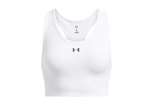 Under Armour Vanish Seamless Mid Bra in weiß von Under Armour®