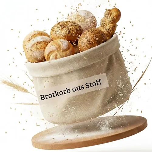 Natürlich Hanf® Brotkorb aus Hanf & Baumwolle