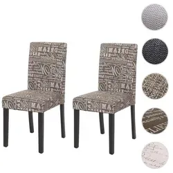 2er-Set Esszimmerstuhl Littau - Modernes Design mit hohem Sitzkomfort - Stühle, elegantes Design mit bequemer Polsterung für entspanntes Sitzen. Ideal für Esszimmer, Wohnzimmer oder Küche, belastbar bis 135 kg.