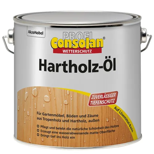 Consolan Hartholzöl 2,5 l farblos