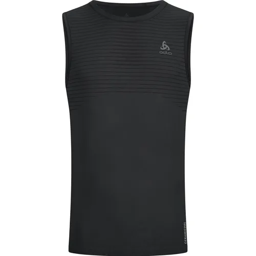 Odlo Herren Performance X-light Tanktop, Schwarz, S EU - Funktionsunterwäsche für Herren, optimales Feuchtigkeitsmanagement und Atmungsaktivität für intensive Sommeraktivitäten.
