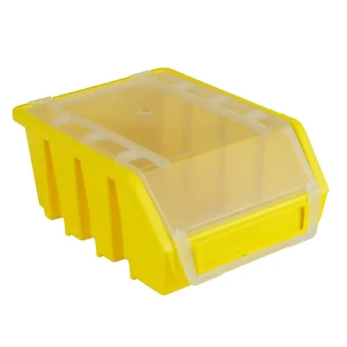 ADB Stapelbox Ergobox Gr. 2 mit Deckel – Gelb