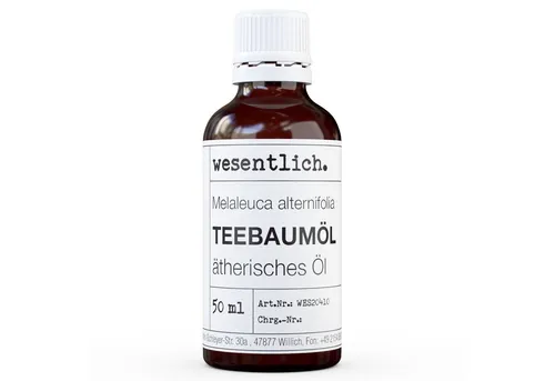 wesentlich. Duftöl Teebaumöl 50ml - ätherisches Öl von wesentlich.
