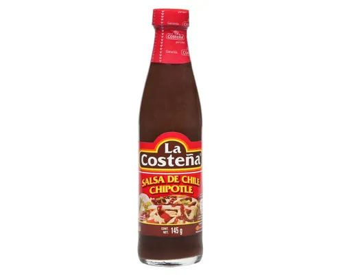La Costena Saucen, La Costena Salsa Chipotle rauchig scharf gewuerzt mit Chili 140ml