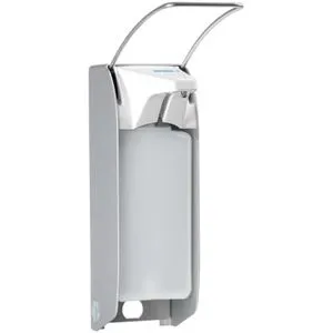 Schülke & Mayr Präparate-Spender KHL1000 Kst.Pumpe St - Wundbehandlungsmittel, praktischer Spender mit Kst.Pumpe für hygienische und präzise Dosierung von Desinfektionsmitteln.